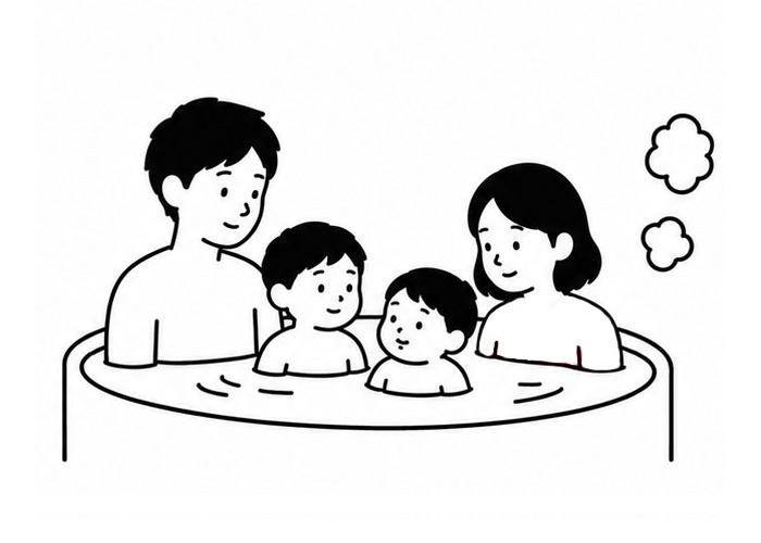 大浴場で他人の目が気になる...