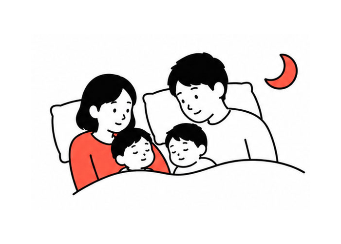 寝かしつけ・添い寝が不安...